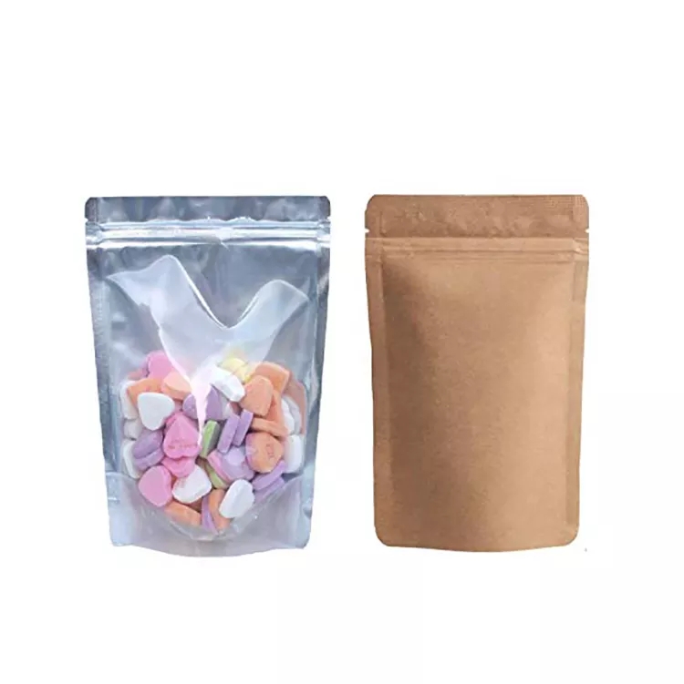 Biodegradable Pouch Bags Eco Friendly Ziplock Stand Up Food Packaging Compostable Coffee Bags